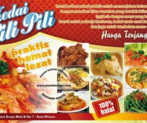 desain banner spanduk iklan makanan rumah makan kedai