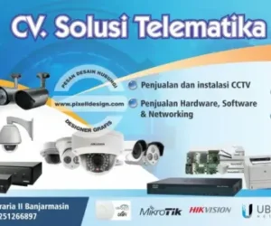 desain banner spanduk iklan toko alat cctv