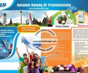 desain brosur flyer iklan MLM 1