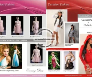 desain brosur flyer iklan katalog produk fashion butik baju 1