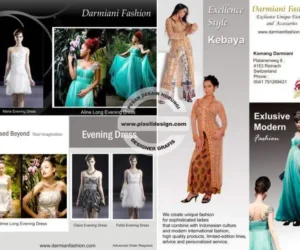 desain brosur flyer iklan katalog produk fashion butik baju 3