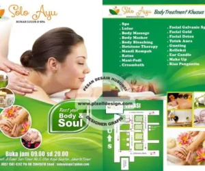 desain iklan flyer brosur jasa kecantikan salon spa skincare 10