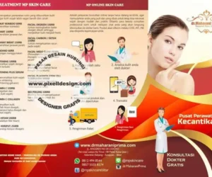 desain iklan flyer brosur jasa kecantikan salon spa skincare 7