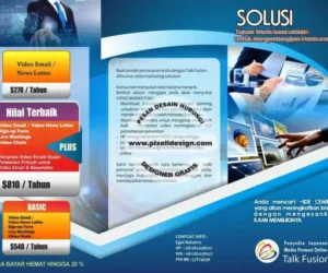 desain iklan flyer brosur produk software 8